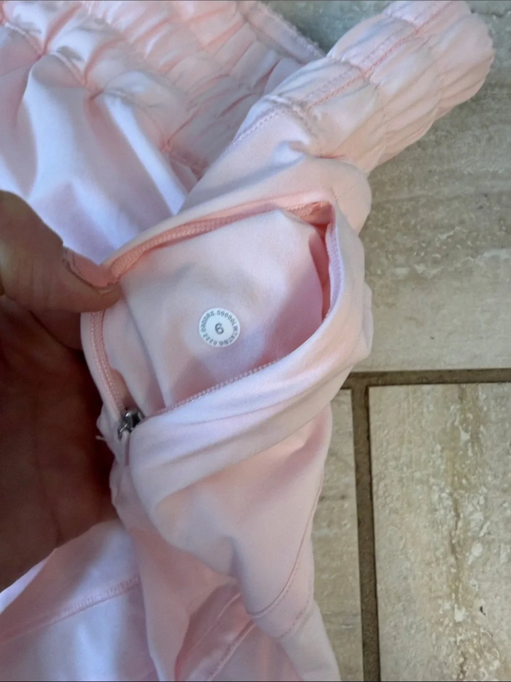 Lululemon Track That Mid-Rise Lined
Short 5" Strawberry Milkshake Size 6 - Picture 9 of 16